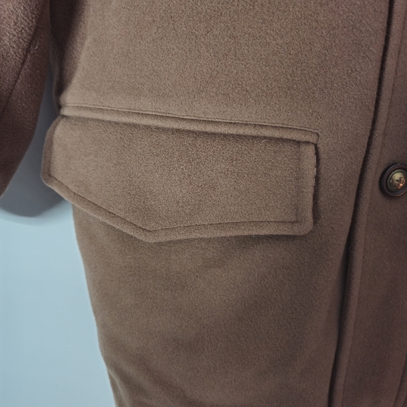 Mario Valente Men's Italian Made Wool & Cashmere Coat Sz 42 - Picture 4 of 15